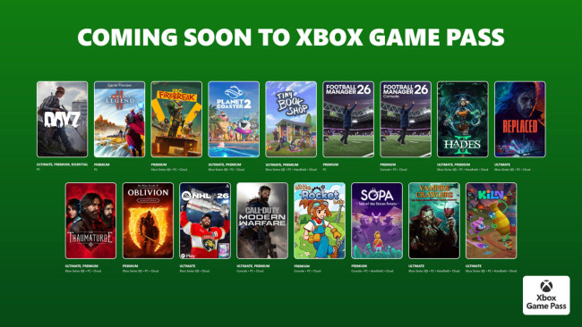 Replaced, Vampire Crawlers e NHL 26 sono tra le nuove aggiunte a Game Pass per la prima metà di aprile