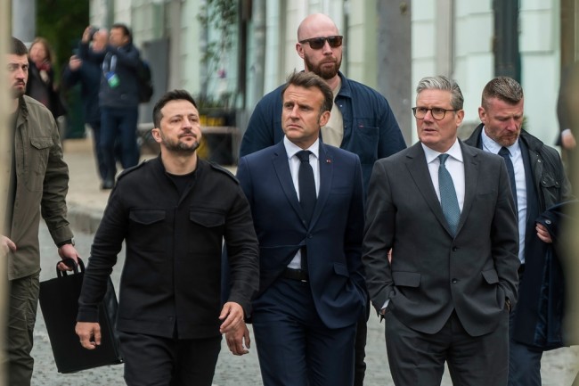 I leader europei incontrano Zelensky a Berlino