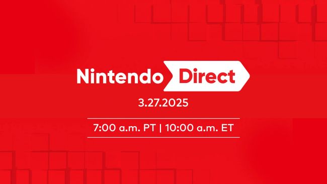 Nintendo conferma il Direct incentrato su Nintendo Switch 1 per il 27 marzo
