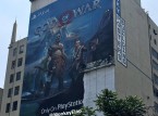 C'è un poster di God of War gigantesco a Los Angeles