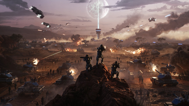 Ashes of the Singularity II Anteprima del gameplay: laser, robot, carri armati, oh cielo!