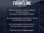 Rimandata la closed beta di Ghost Recon Frontline