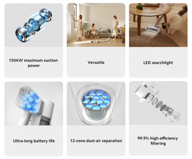 Riepilogo dell'aspirapolvere Xiaomi