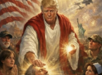 L'immagine di Trump come Ges&ugrave; Cristo dell'IA scatena una reazione negativa in mezzo a una faida con Papa Leone