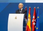 Il presidente del Real Madrid, Florentino P&eacute;rez, annuncia nuove elezioni e dichiara che non si dimetter&agrave; in una bizzarro conferenza stampa