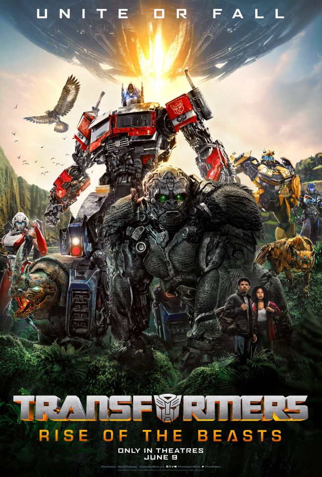 Il trailer finale di Transformers: Rise of the Beasts' evidenzia le recensioni positive