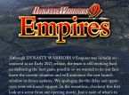 Dynasty Warriors 9 Empires rimandato a data da destinarsi