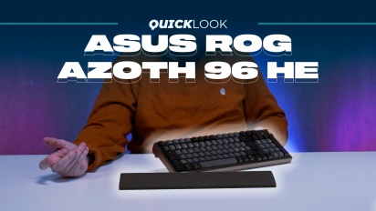 ASUS ROG Azoth 96 HE (Quick Look) - Elegante e compatto