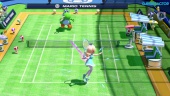Mario Tennis: Ultra Smash - Mega Battle Gameplay - Rosalina vs Yoshi