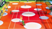 Mario Tennis: Ultra Smash - Mega Ball Rally Gameplay - Yoshi vs Toad