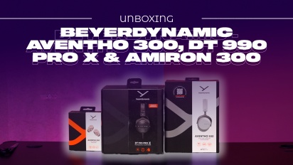 BeyerDynamic Aventho 300, DT 990 Pro X & Amiron 300 - Unboxing