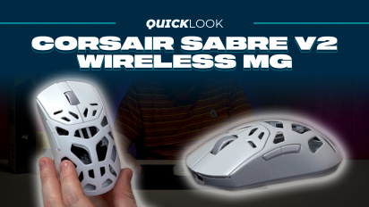 Corsair Sabre v2 Pro Wireless MG (Quick Look) - La precisione incontra il potere