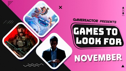 Games To Look For - Novembre 2023