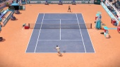 Tennis World Tour - John McEnroe vs Andre Agassi Gameplay