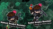 Super Bomberman R - Presents David Hayter as Naked and Solid Snake!