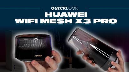 Huawei WiFi Mesh X3 Pro (Quick Look) - Luminoso e veloce