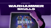 Warhammer Skulls Disimballaggio del Kit Stampa del 10&deg; Anniversario