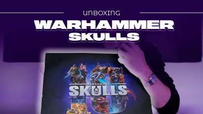Warhammer Skulls Disimballaggio del Kit Stampa del 10° Anniversario