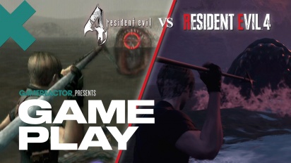 Resident Evil 4 Remake vs Confronto gameplay originale - Lake Monster Battle