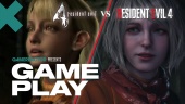 Resident Evil 4 Remake vs Gameplay originale Confronto - Incontro con Ashley Graham