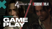 Resident Evil 4 Remake vs Gameplay originale a confronto - Leon & Luis Sera difendono la cabina