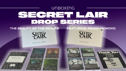 Unboxing Magic: The Gathering - Secret Lair rilascia La Bella della Bestia & Con Peach Momoko